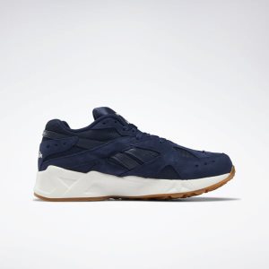 Adidasy Damskie Reebok Aztrek 93 Granatowe PL 06GWZNE